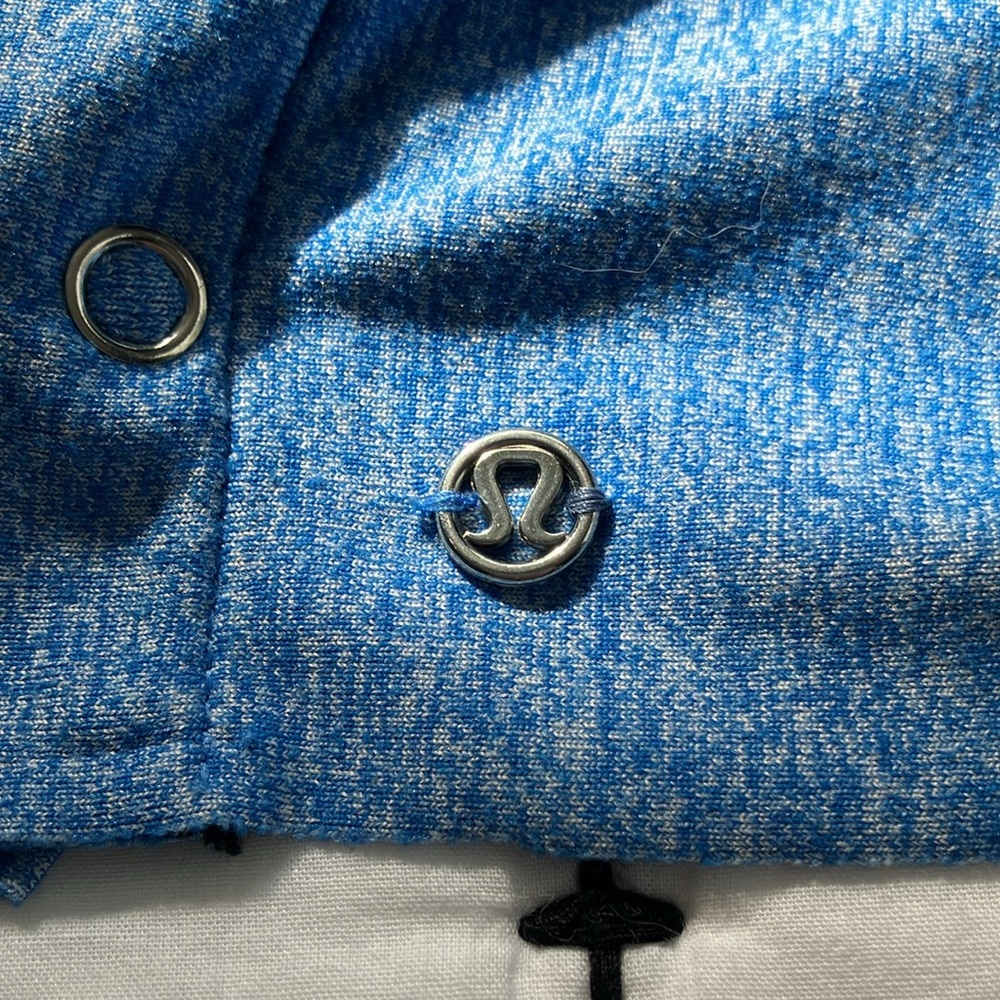 165–Lulu Blue Vinyasa Infinity Scarf *Rulu